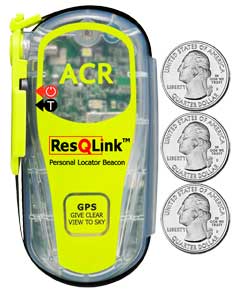 ACR ResQLink Personal Locator Beacon with built in GPS